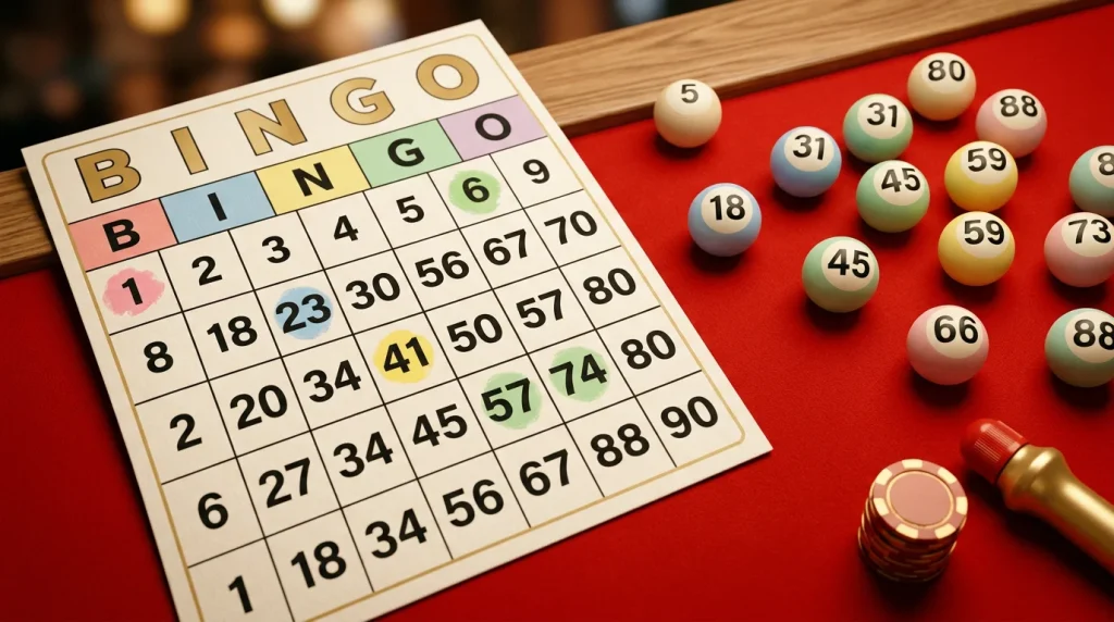 Imagen editorial ilustrando: Bingo online en España