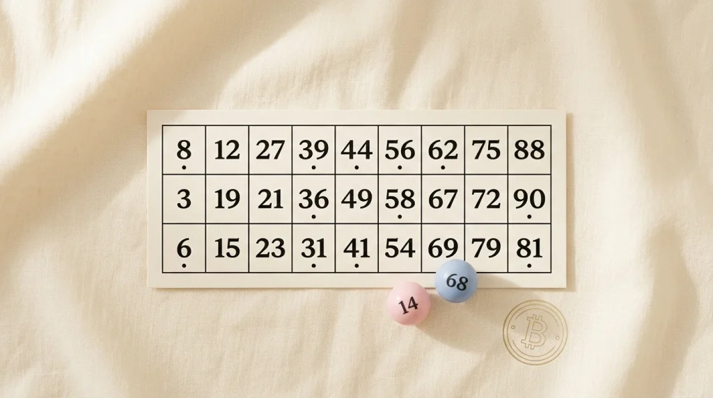 Imagen editorial ilustrando: Bingo online sin depósito