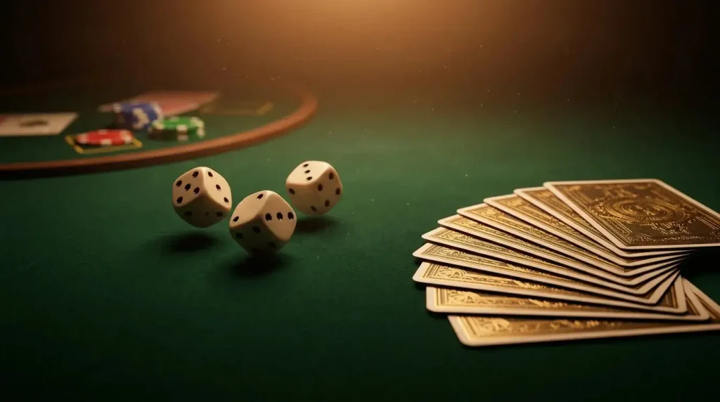 Imagen editorial ilustrando: Sic Bo, Craps y Casino Hold
